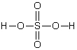 The formal charge on sulfur in sulfuric acid is:   A) 0 B) -1 C) +1 D) -2 E) +2