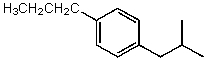What alkyl groups are attached to the benzene ring in the following example?   A) ethyl,butyl B) ethyl,isobutyl C) propyl,sec-butyl D) propyl,butyl E) None of these choices.