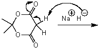 What is/are the product(s) of the following acid-base mechanism?   A)    B)    C)    D)    E) None of these choices.