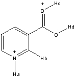 Rank the following hydrogen atoms from highest to lowest in acidity in the structure shown below.   A) H<sub>a</sub><sub> </sub>> H<sub>b</sub><sub> </sub>> H<sub>c</sub><sub> </sub>> H<sub>d</sub> B) H<sub>a</sub><sub> </sub>> H<sub>c</sub><sub> </sub>> H<sub>d</sub><sub> </sub>> H<sub>b</sub> C) H<sub>c</sub><sub> </sub>> H<sub>d</sub><sub> </sub>> H<sub>a</sub><sub> </sub>> H<sub>b</sub> D) H<sub>d</sub><sub> </sub>> H<sub>a</sub><sub> </sub>> H<sub>c</sub><sub> </sub>> H<sub>b</sub> E) H<sub>c</sub><sub> </sub>> H<sub>a</sub><sub> </sub>> H<sub>d</sub><sub> </sub>> H<sub>b</sub>