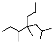 Provide a name for the following compound:   A) 4-Isobutyl-3,4-dimethylheptane B) 4-sec-Butyl-2,4-dimethylheptane C) 2,4,5-Trimethyl-4-propylheptane D) 3,4,6-Trimethyl-4-propylheptane E) 4-Isobutyl-4,5-dimethylheptane