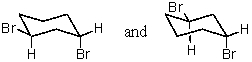 The two compounds shown below are:   A) identical. B) enantiomers. C) diastereomers. D) conformational isomers. E) meso forms.