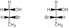 The molecules shown are:   A) constitutional isomers. B) enantiomers. C) diastereomers. D) identical. E) None of these choices.