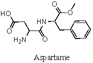 The molecule of aspartame (Nutrasweet®),depicted below,has ___ ( how many? )stereogenic centers.  