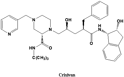 The drug Crixivan (an HIV protease inhibitor)depicted below,has ___ stereogenic centers.  