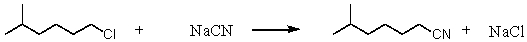 Consider the S<sub>N</sub>2 reaction of 1-chloro-5-methylhexane with CN- ion.    Assuming no other changes,what effect on the rate would result from simultaneously doubling the concentrations of both 1-chloro-5-methylhexane and NaCN? A) No effect. B) It would double the rate. C) It would triple the rate. D) It would increase the rate four times. E) It would increase the rate six times.