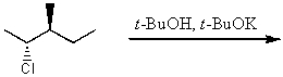 What is the major product for the following reaction?   A)    B)    C)    D)    E)   