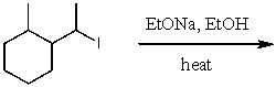 What is the major product for the following reaction?   A)    B)    C)    D)    E) None of these choices.