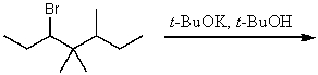What is the major product for the following reaction?   A)    B)    C)    D)    E)   