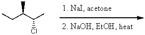 What is the major product for the following reaction?   A)    B)    C)    D)    E)   