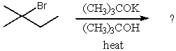 Which compound would be the major product?   A)    B)    C)    D)    E)   