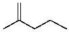 Which product(s) would be produced by acid-catalyzed dehydration of 2-methyl-2-pentanol? A) B) C) D) E)
