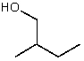 Which alcohol would initially produce the most stable carbocation when treated with concentrated H<sub>2</sub>SO<sub>4</sub>? A)    B)    C)    D)    E)   