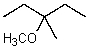 What is the major product of the reaction between methanol and (2R,3S) -2-bromo-3-methylpentane at room temperature? A)    B)    C)    D)    E) Two of these choices.