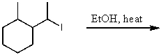 What is the major product for the following reaction?   A)    B)    C)    D)    E) None of these choices.