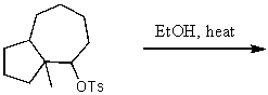 What is the major product of the reaction of the following reaction?   A)    B)    C)    D)    E) None of these choices.