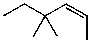 What is the major product(s) of the reaction of the following reaction sequence?   A)    B)    C)    D)    E) A mixture of two of these choices.