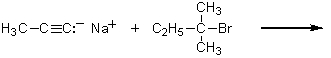 Which of the following methods could be used to synthesize 4,4-dimethyl-2-hexyne? A)    B)    C)    D) More than one of these choices. E) None of these choices.
