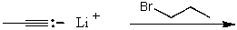 Which reaction would not result in alkylation of the acetylide anion as the major products? A)    B)    C)    D)    E) None of these choices.