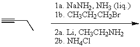 What is the major product for the following reaction sequence?   A)    B)    C)    D)    E) None of these choices.