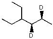 Which would be the major product of the following reaction sequence?   A)    B)    C)    D)    E) None of these choices.