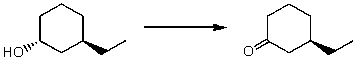 By analyzing the starting material and the product(s) ,the following reaction is possibly an example of what type of mechanism?   A) S<sub>N</sub>1 B) S<sub>N</sub>2 C) E1 D) E2 E) None of these choices.