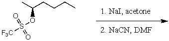Predict the product(s) for the following reaction sequence.   A)    B)    C)    D)    E) More than one of these choices