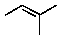 When tert-pentyl chloride undergoes solvolysis in aqueous ethanol at room temperature,there is/are formed: A)    B)    C)    D)    E) All of these choices.