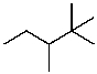 Mono-bromination of the following alkane,   ,(using Br<sub>2</sub> with light) would give?   A) I B) II C) III D) IV E) V