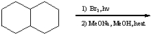 Which of the following would be the major product in the following reaction sequence?     A) I B) II C) III D) IV E) V