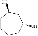   is properly named: A) 1,3-Cycloheptanediol B) 1,4-Cycloheptanediol C) (1R,3R) -1,3-Cycloheptanediol D) (1R,3S) -1,3-Cycloheptanediol E) (1S,3S) -1,3-Cycloheptanediol