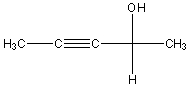 A correct name for the following Fischer projection formula is:   A) (R) -3-Pentyn-2-ol B) (S) -3-Pentyn-2-ol C) (R) -2-Pentyn-4-ol D) (S) -2-Pentyn-4-ol E) (S) -2-Hydroxy-3-pentyne