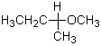 What is the most accurate name for the molecule represented by the following Fischer projection formula?   A) sec-Butyl methyl ether B) Isobutyl methyl ether C) tert-Butyl methyl ether D) (R) -2-Methoxybutane E) (S) -2-Methoxybutane