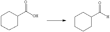 The following transformation would be considered a(n) ?   A) Reduction B) Oxidation C) Addition D) Elimination E) Rearrangement