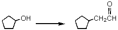 How could the following synthesis be accomplished?   A) (1) SOCl<sub>2</sub>,(2) Mg,ether,(3)    then H<sub>3</sub>O<sup>+</sup> B) (1) SOCl<sub>2</sub>,(2) Li,ether,(3) (CH<sub>3</sub>CH<sub>2</sub>) <sub>2</sub>CuLi,(4) KMnO<sub>4</sub>,OH<sup>-</sup> C) 1) PBr<sub>3</sub>,(2) Mg,ether,(3)    then H<sub>3</sub>O<sup>+</sup> (4) PCC,CH<sub>2</sub>Cl<sub>2</sub> D) More than one of these choices. E) None of these choices.