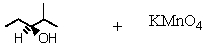 Which reaction leads to an optically active product? A)    B)    C)    D)    E)   