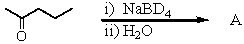 What would be the product,A,of the following reaction?   A)    B)    C)    D)    E)   