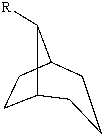 The substituent R on the bicyclic compound shown is considered to be?   A) axial B) equatorial C) endo D) exo E) trans