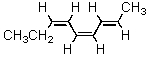 What is an IUPAC name for this triene?   A) (2E,4Z,6E) -2,4,6-Nonatriene B) (2Z,4E,6Z) -2,4,6-Nonatriene C) (2E,4Z,6Z) -2,4,6-Nonatriene D) (3Z,5Z,7E) -3,5,7-Nonatriene E) (3Z,5E,7E) -3,5,7-Nonatriene