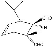 Which diene and dienophile would you choose to synthesize the following compound?       A) I and VI B) II and V C) III and IV D) IV and V E) I and III