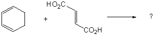 Which is the major product of the following reaction?     A) I + enantiomer B) II C) III + enantiomer D) IV E) None of these choices.