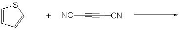 Predict the product of the following Diels-Alder cycloaddition reaction:  