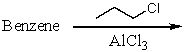 Which of the following reactions would produce isopropylbenzene? A)    B)    C)    D)    E) All of these choices.