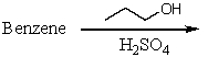 Which of the following reactions would produce isopropylbenzene? A)    B)    C)    D)    E) All of these choices.