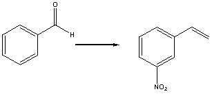 Which is the best sequence of reactions for the following transformation?   A) i) HNO<sub>3</sub>,H<sub>2</sub>SO<sub>4</sub>; ii) CH<sub>3</sub>MgBr,Et<sub>2</sub>O; iii) H<sub>3</sub>O<sup>+</sup>,heat B) i) CH<sub>3</sub>MgBr,Et<sub>2</sub>O; ii) H<sub>3</sub>O<sup>+</sup>,heat; iii) HNO<sub>3</sub>,H<sub>2</sub>SO<sub>4</sub> C) i) HNO<sub>3</sub>,H<sub>2</sub>SO<sub>4</sub>; ii) NaBH<sub>4</sub>,H<sub>2</sub>O; iii) H<sub>3</sub>O<sup>+</sup>,heat D) i) HNO<sub>3</sub>,H<sub>2</sub>SO<sub>4</sub>; ii) LiAlH<sub>4</sub>,H<sub>2</sub>O; iii) H<sub>3</sub>O<sup>+</sup>,heat E) None of these syntheses is satisfactory.