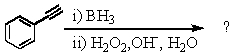Select the structure of the major product in the following reaction.   A) Ethylbenzene B) 1-Phenylethanol C) Acetophenone D) 2-Phenylethanal E) Vinylbenzene