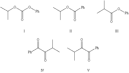 Select the structure of the major product in the following reaction.     A) I B) II C) III D) IV E) V