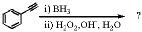 Select the structure of the major product in the following reaction.     A) I B) II C) III D) IV E) V