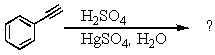 Select the structure of the major product in the following reaction.   A) Ethylbenzene B) 1-Phenylethanol C) Acetophenone D) 2-Phenylethanal E) Vinylbenzene