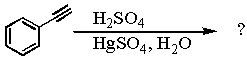 Select the structure of the major product in the following reaction.     A) I B) II C) III D) IV E) V